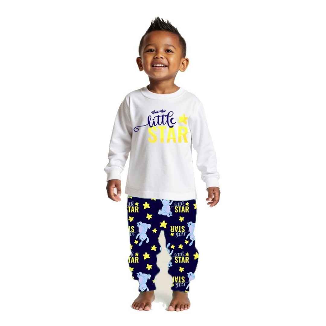 Toddlers Long Sleeve & Pants Pajama Set2
